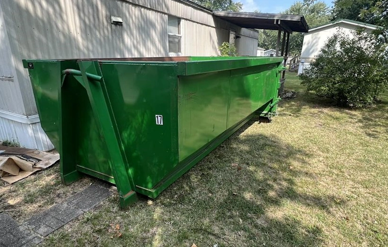 our dumpster in Sandy Springs